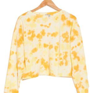 Z by Zella BNWOT "sunset" tie dye sweatshirt pullover cropped